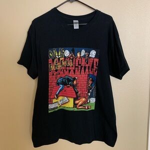 Snoop Doggy Dogg Doggystyle Black Shirt Cotton Men Size Large. Good Condition.